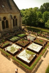 Jardin d’inspiration médiévale de Royaumont - Photo : Jerome Johnson
